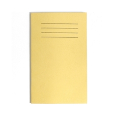 Vocabulary Book 48 Page, 7mm Ruled with Margin, Yellow - Pack of 100