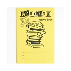 Rhino A5 Reading Record Book, 32 Pages, Yellow - Pack of 100
