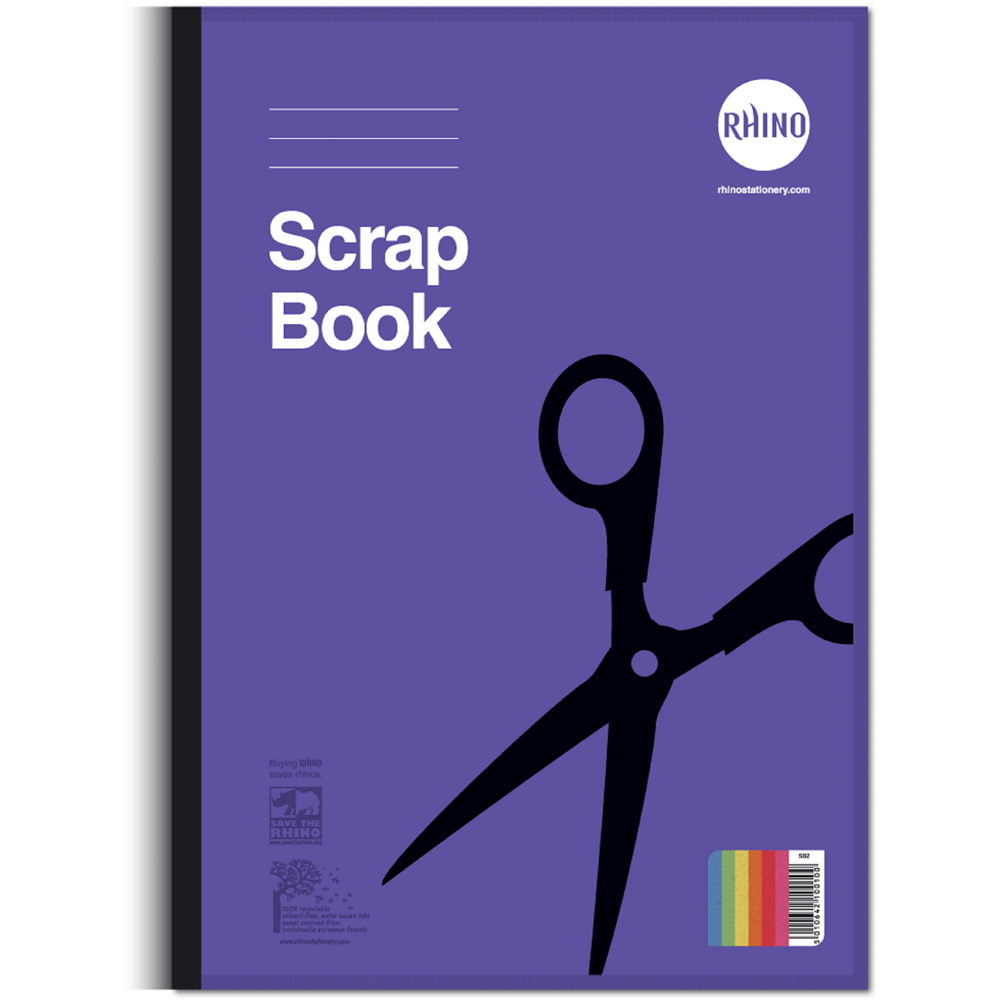 Scrap Book 80p 100gsm Assorted P6