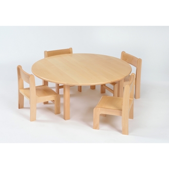 Galt Circular Table And 4 Chairs, Round Table Galt