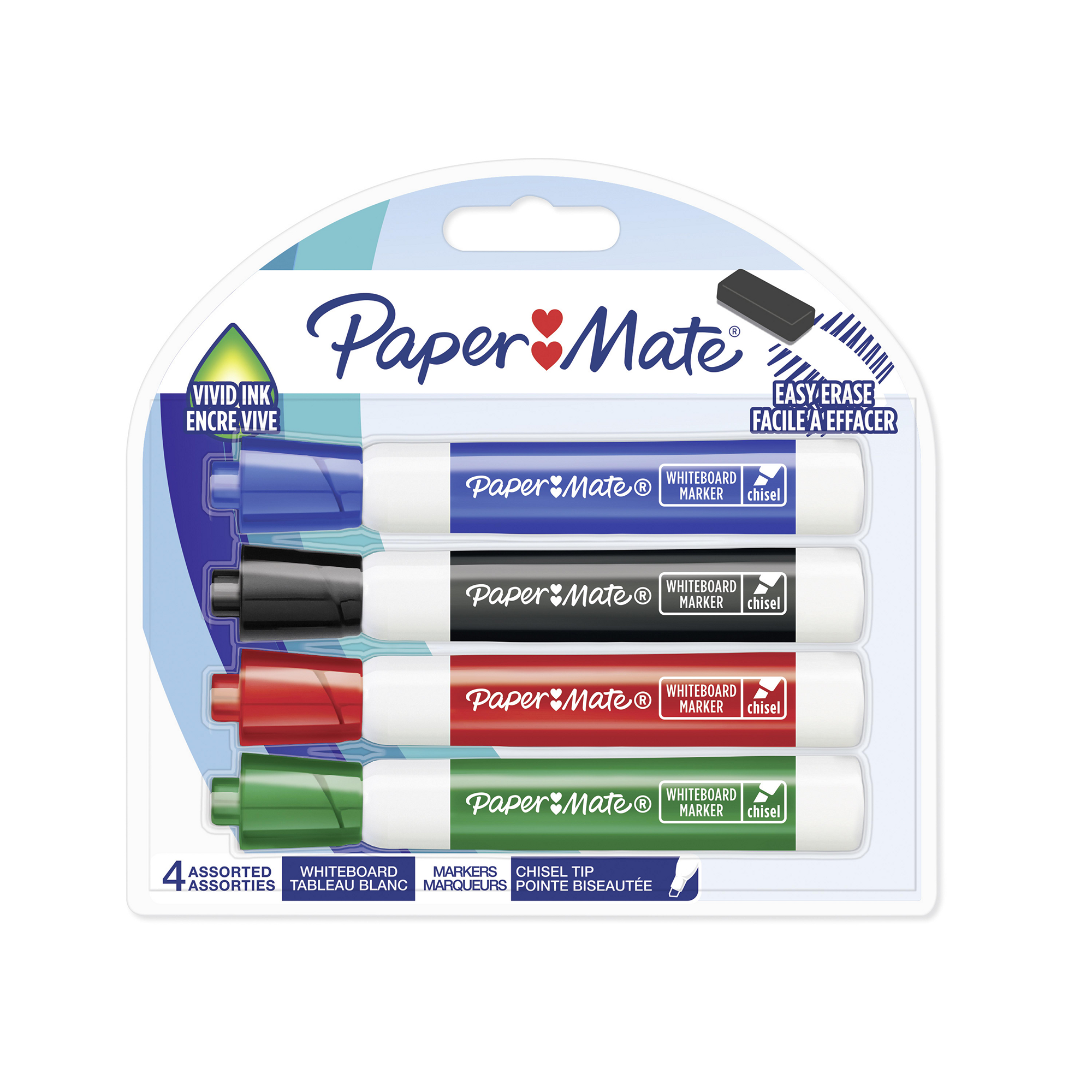 Paper Mate Drywipe Chisel Ass P4