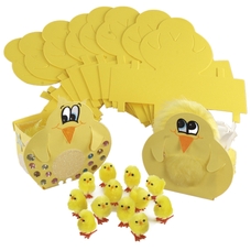 Easter Chick Craft Boxes