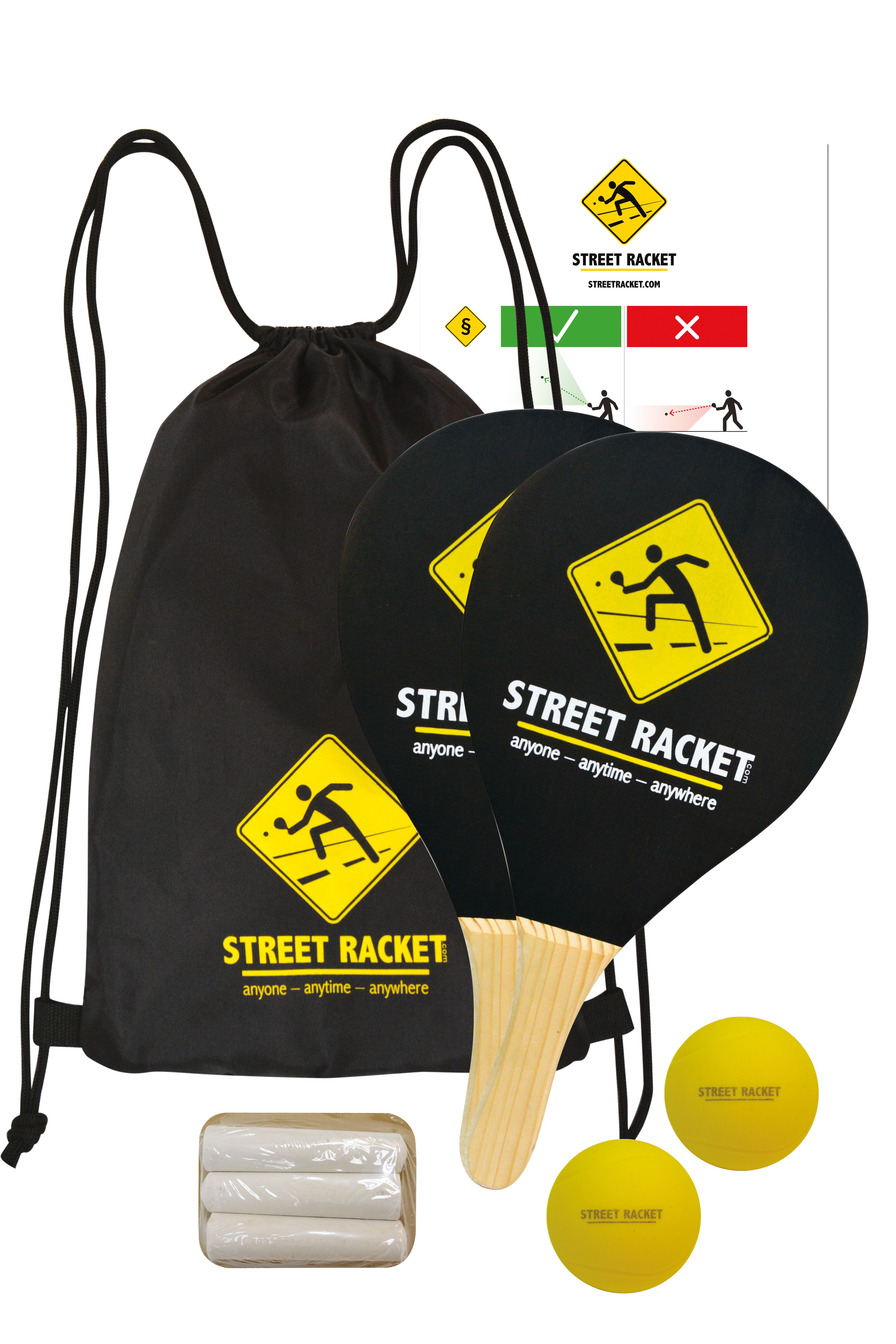 Street Racket 2 Player Set