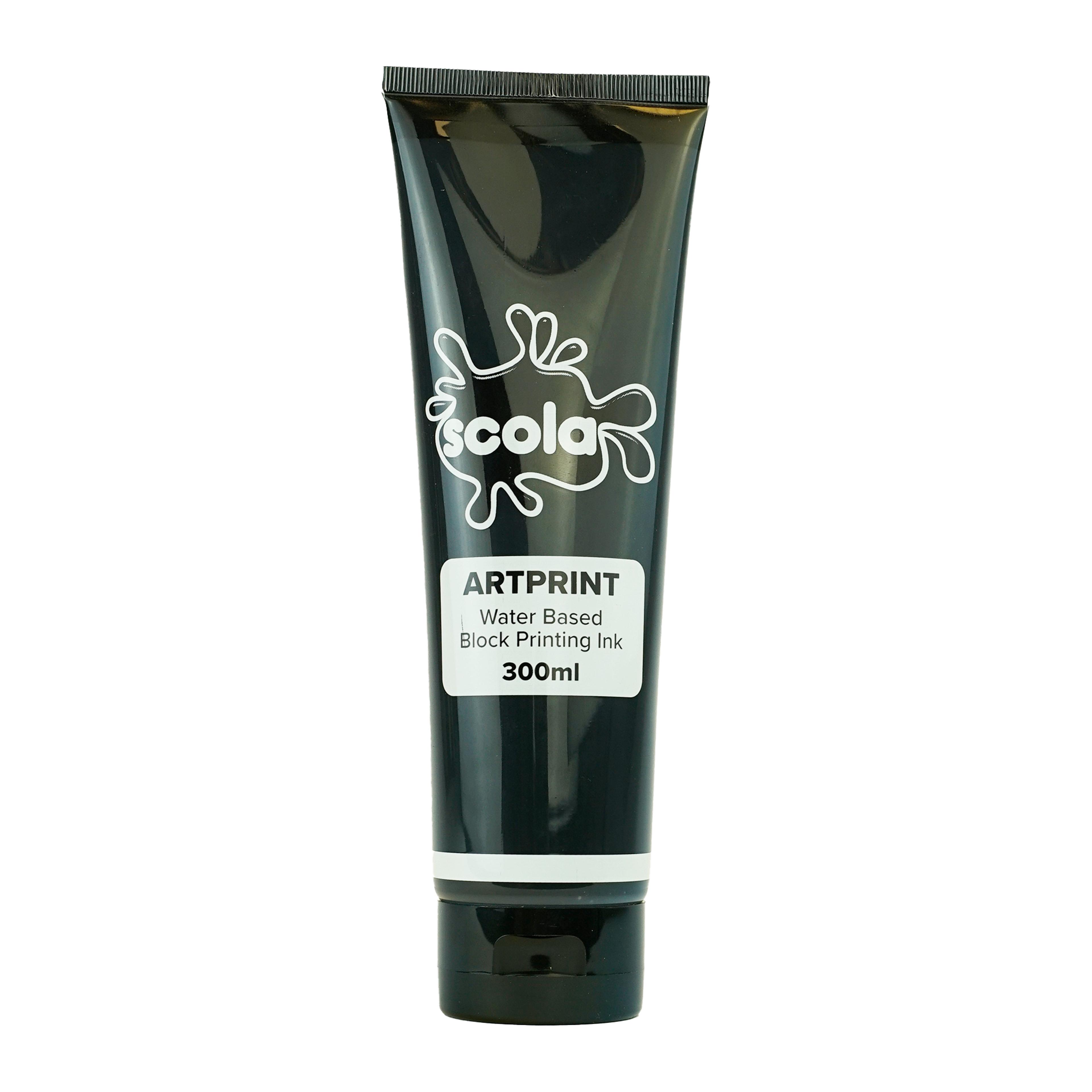 Scola Block Printing Ink - 300ml - Black