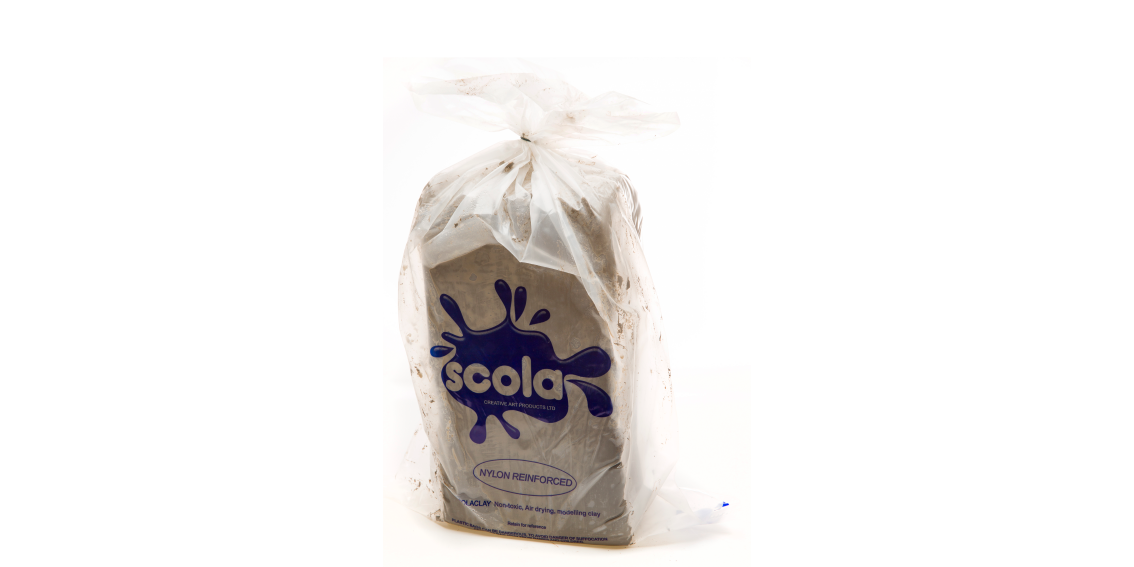 12.5Kg Scola Reinforced Air Drying Modelling Clay STONE 