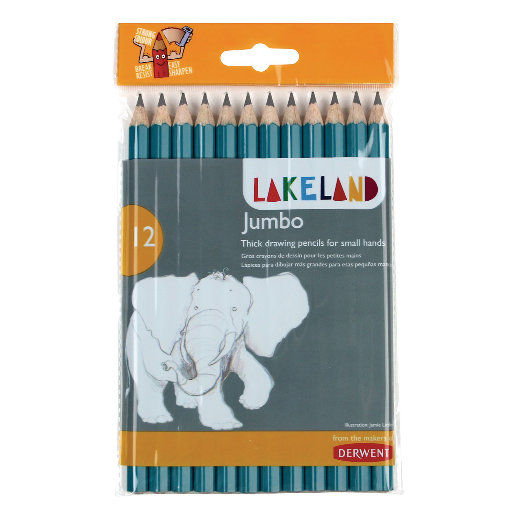 Jumbo Lakeland Graphite Pencils P12