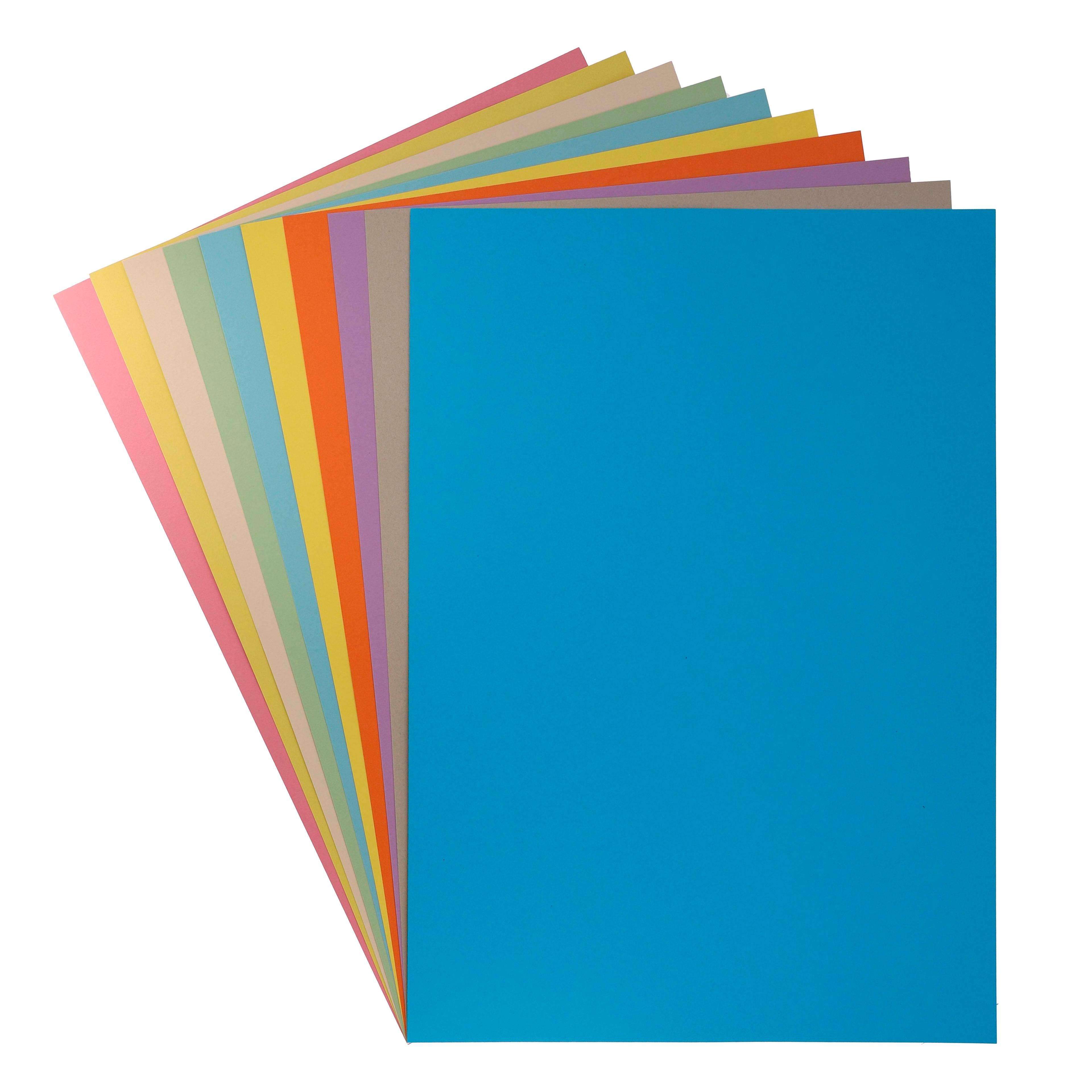 Classmates Assorted Budget Card (280 micron) - SRA2 - Pack of 50