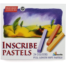 inscribe Soft Pastels - Assorted - Full Size - Pack of 24