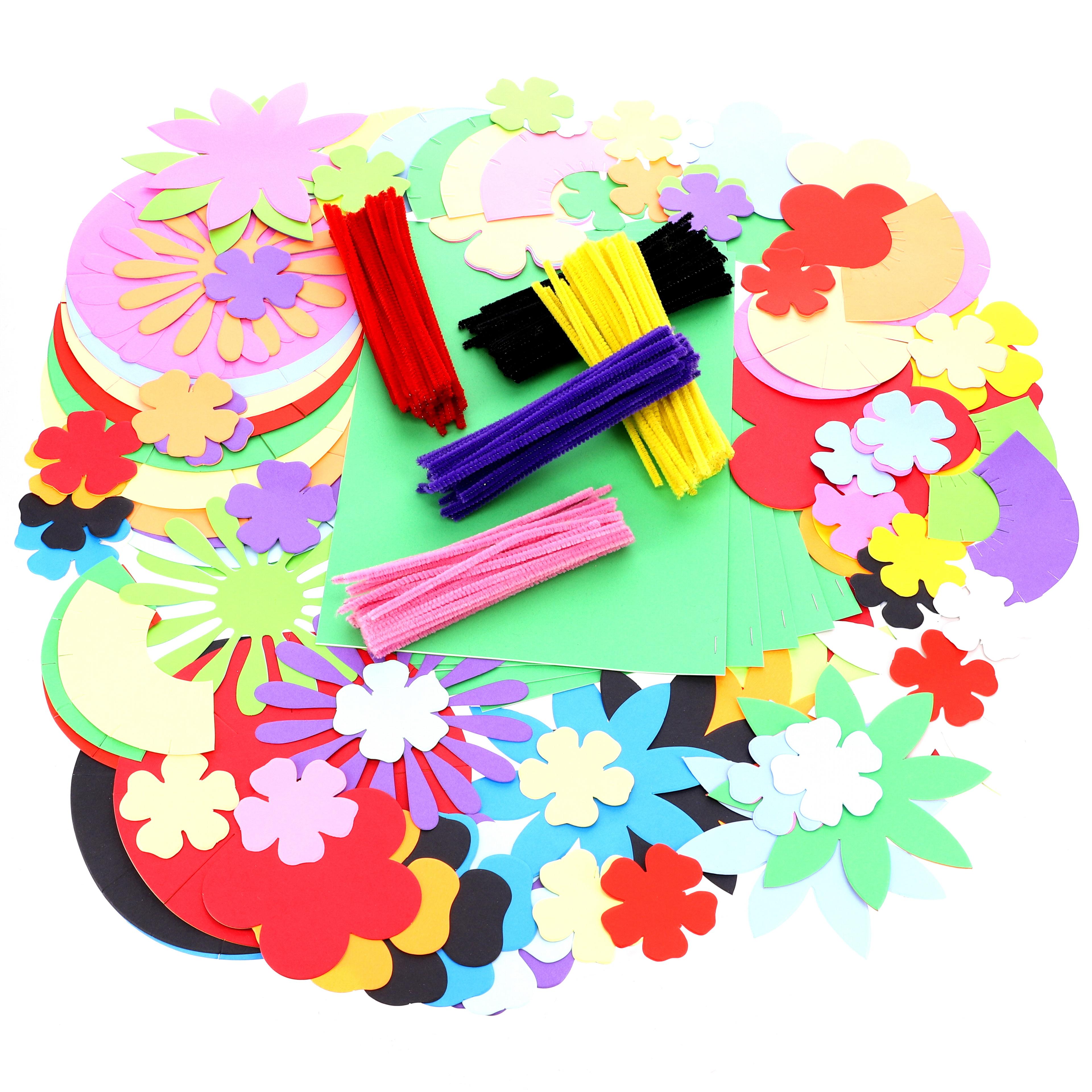 Festival of Flowers Shapes - Pack of 300