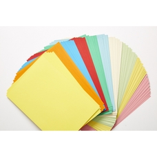 Assorted Colourcard (230 micron) - A4 - Pack of 100