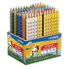 LYRA Groove Triangular Colouring Pencils - Box of 96