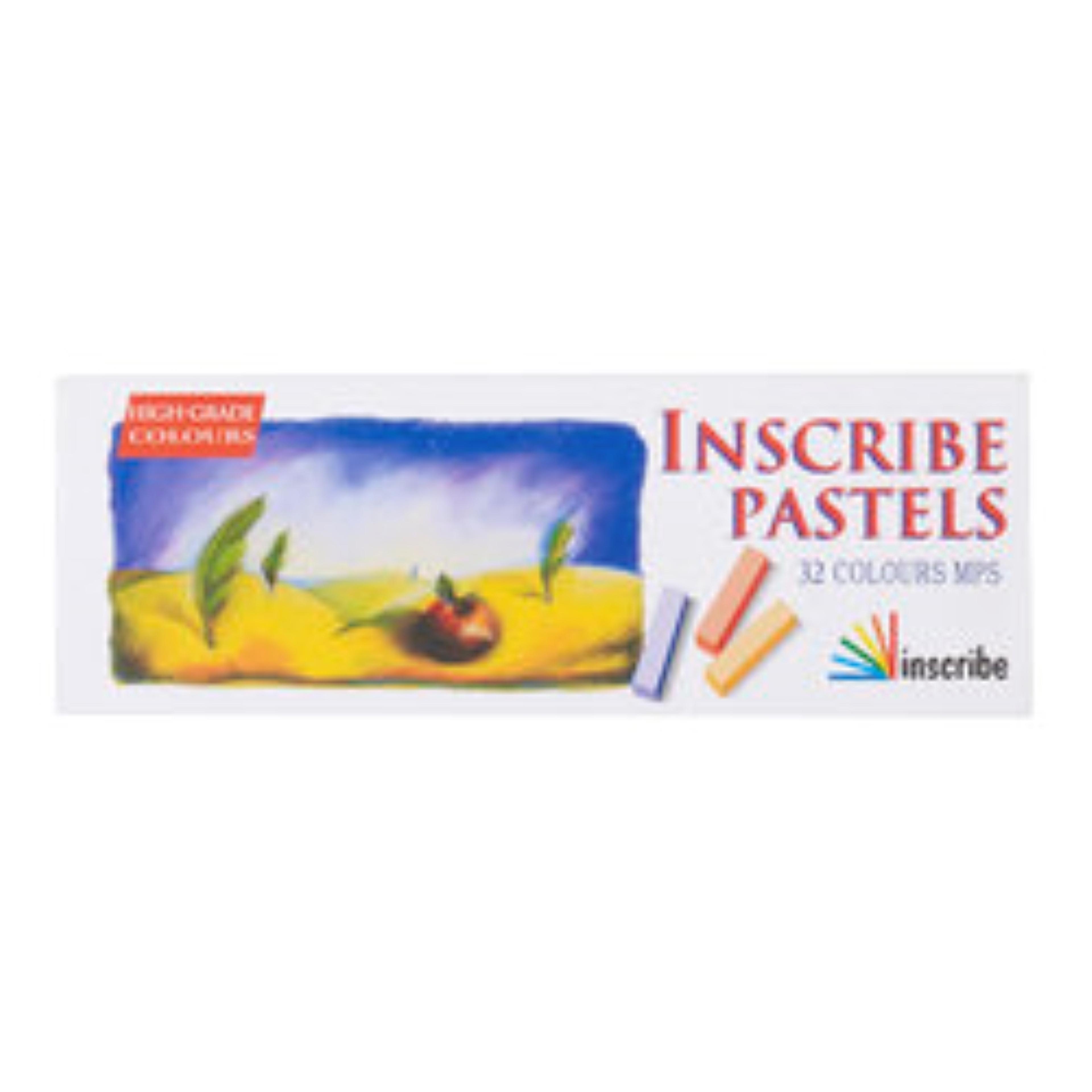 inscribe Soft Pastels - Assorted - Half Size - Pack of 32