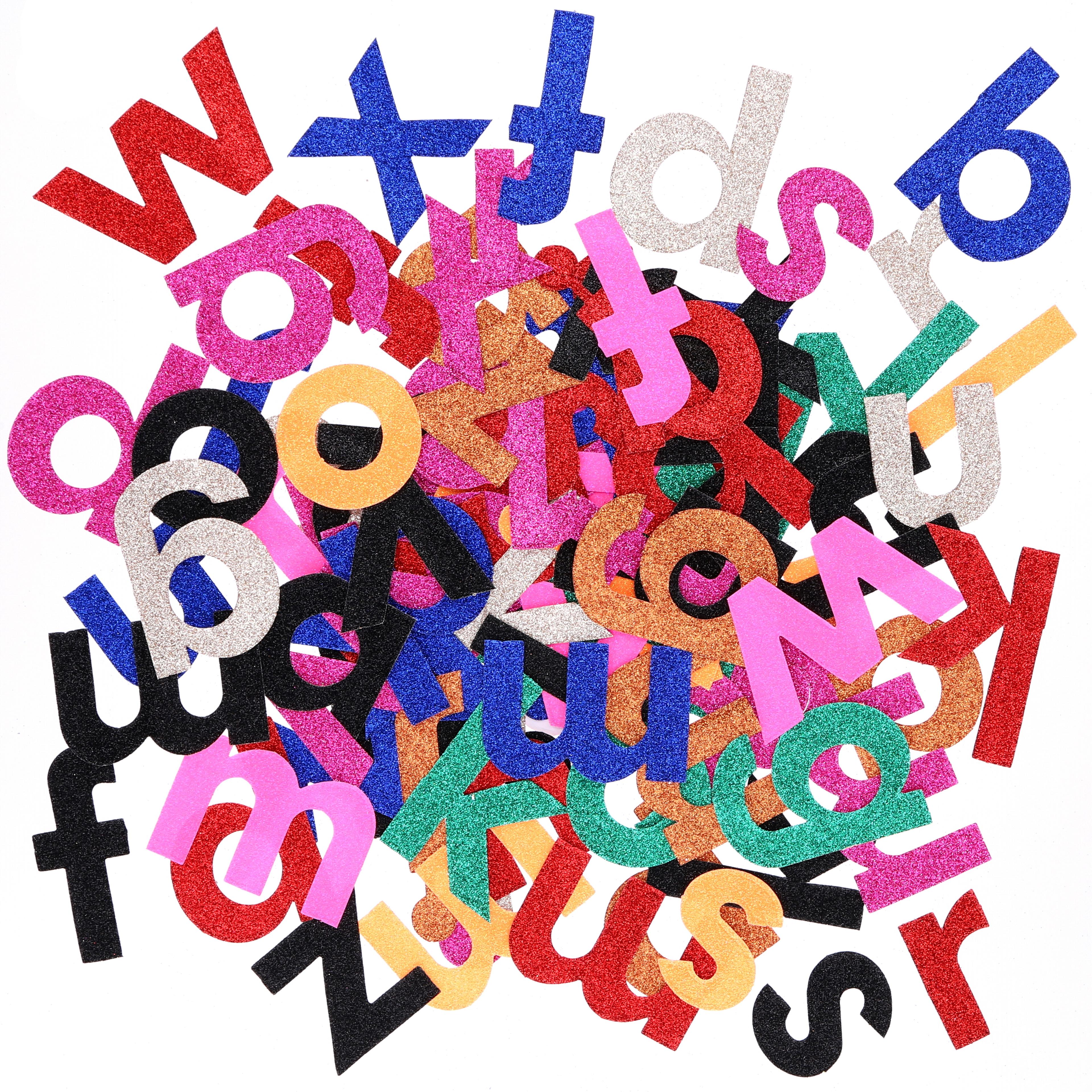 Glitter Letters - Pack of 250