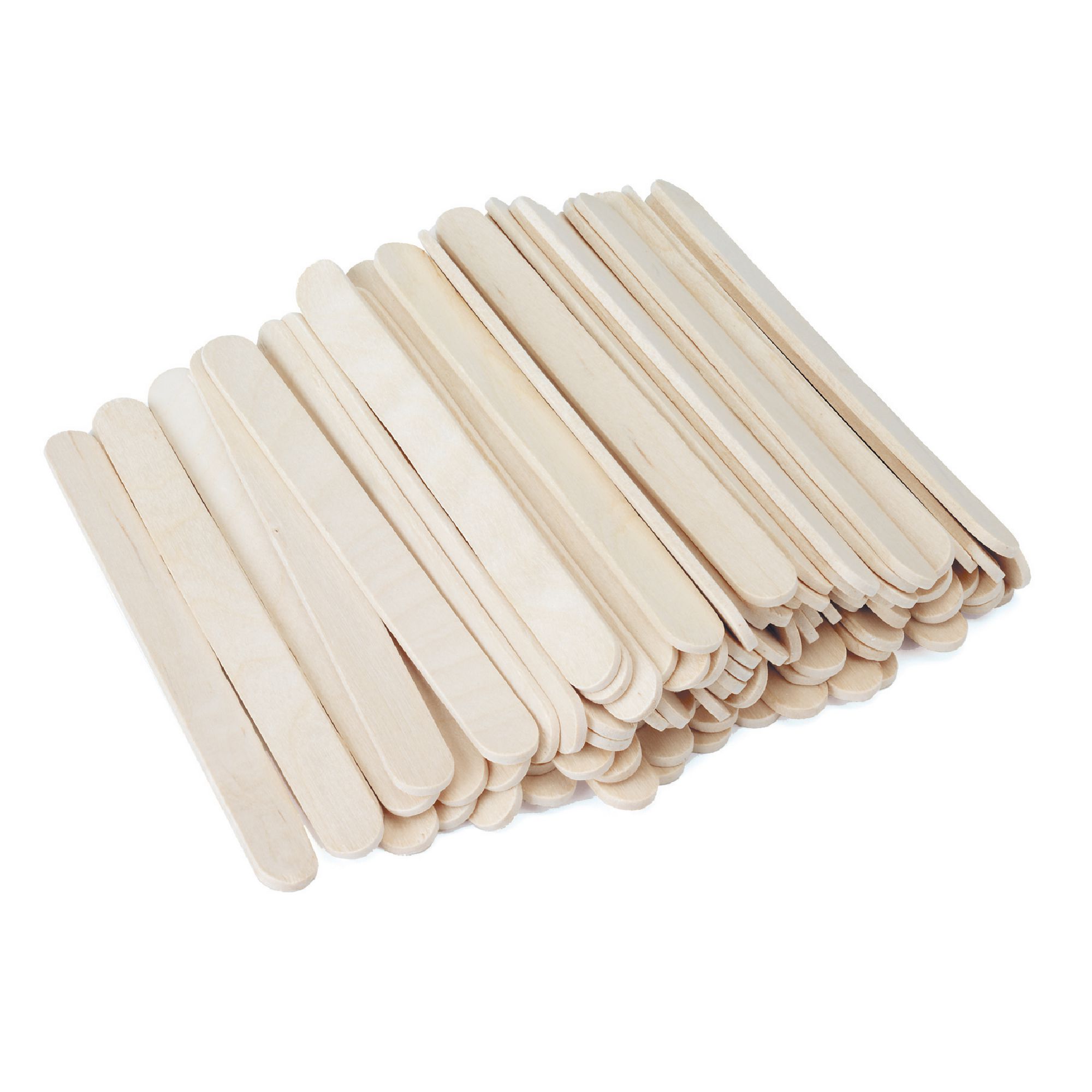 G176260 - Classmates Wooden Craft Sticks - Standard - Plain - Pack of ...