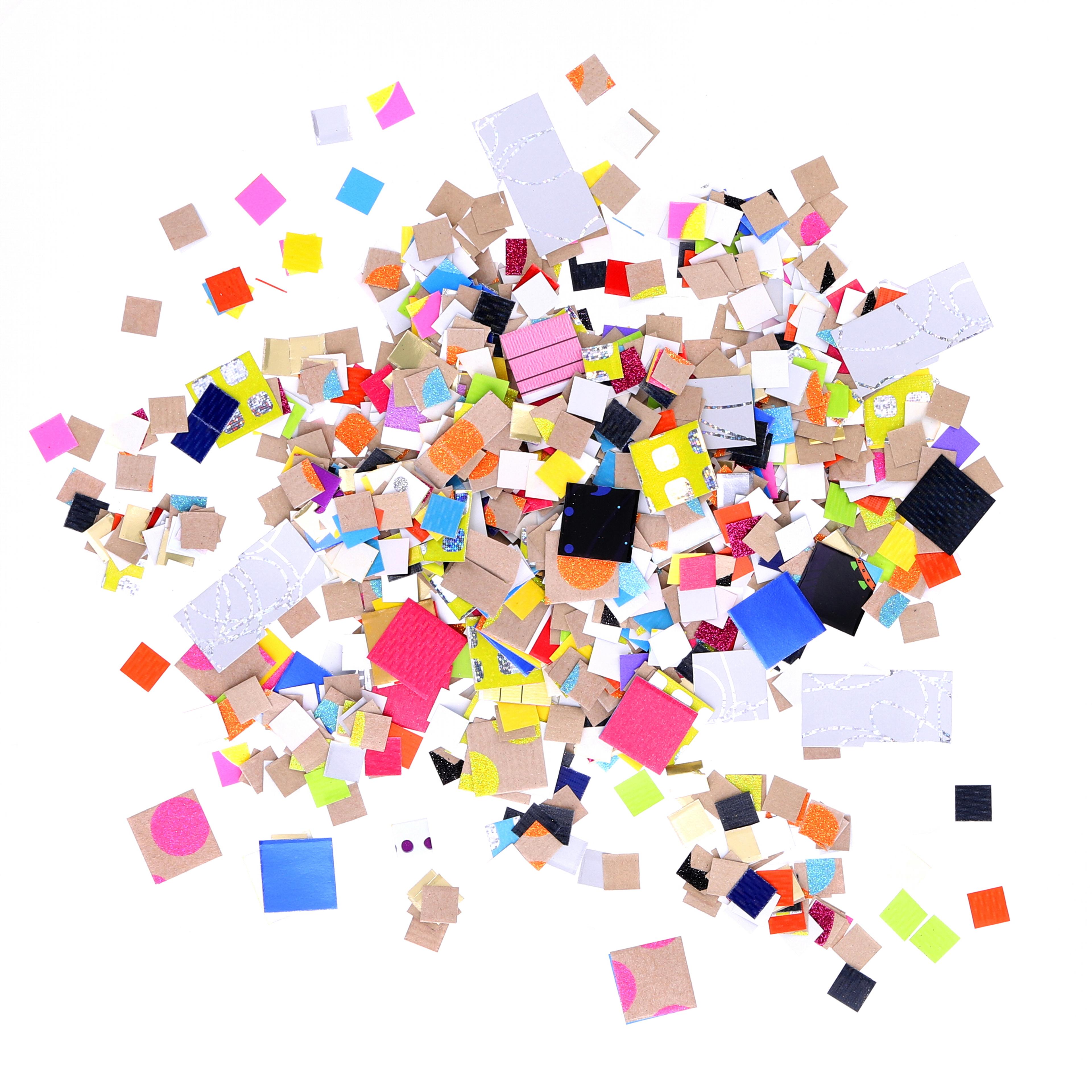 Mosaic Patterned Squares - Pack of 3000