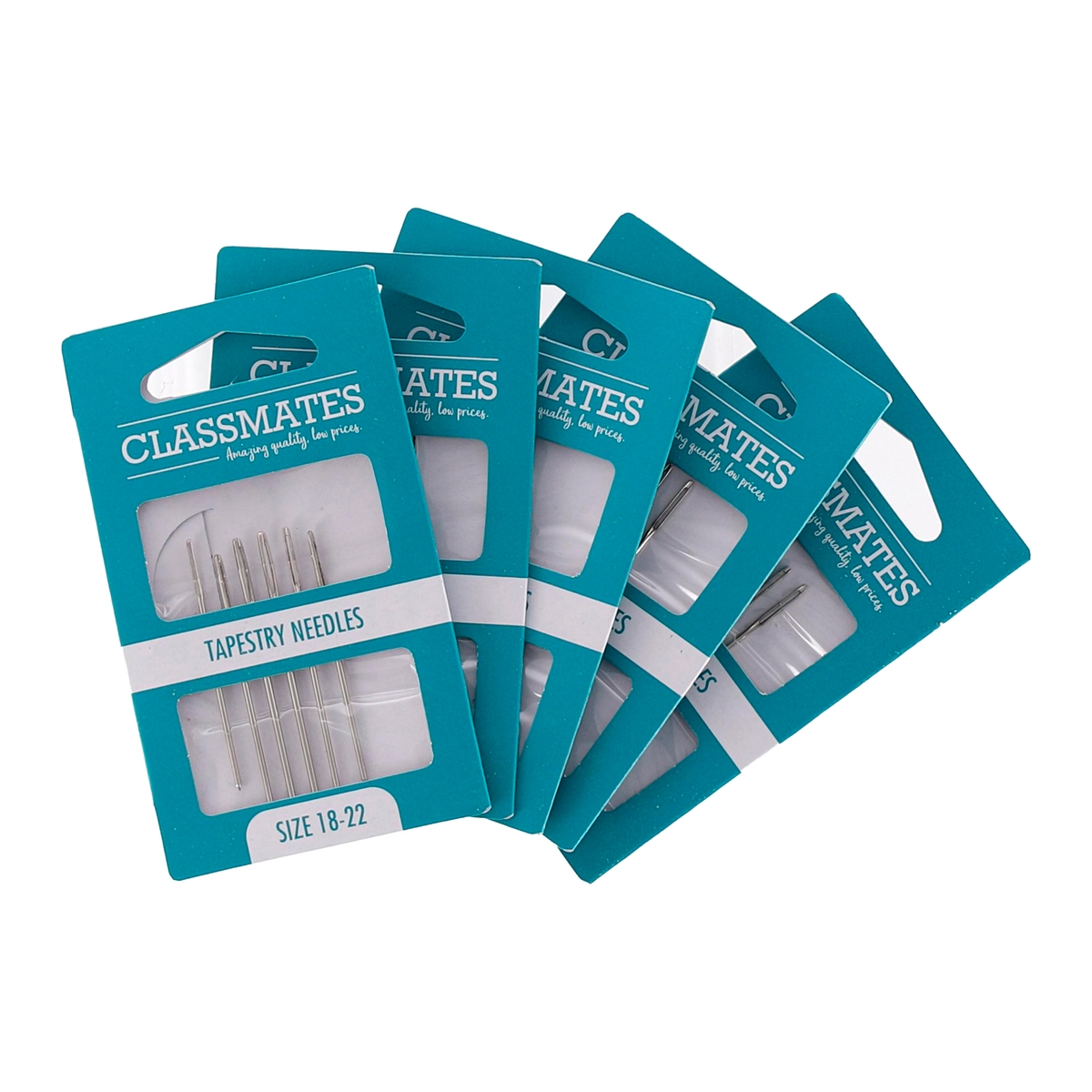 Classmates Tapestry Needles - Sizes 18-22 - Pack of 5 | G180862 | GLS