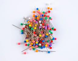 Classmates Plastic Head Pins - Pack of 200