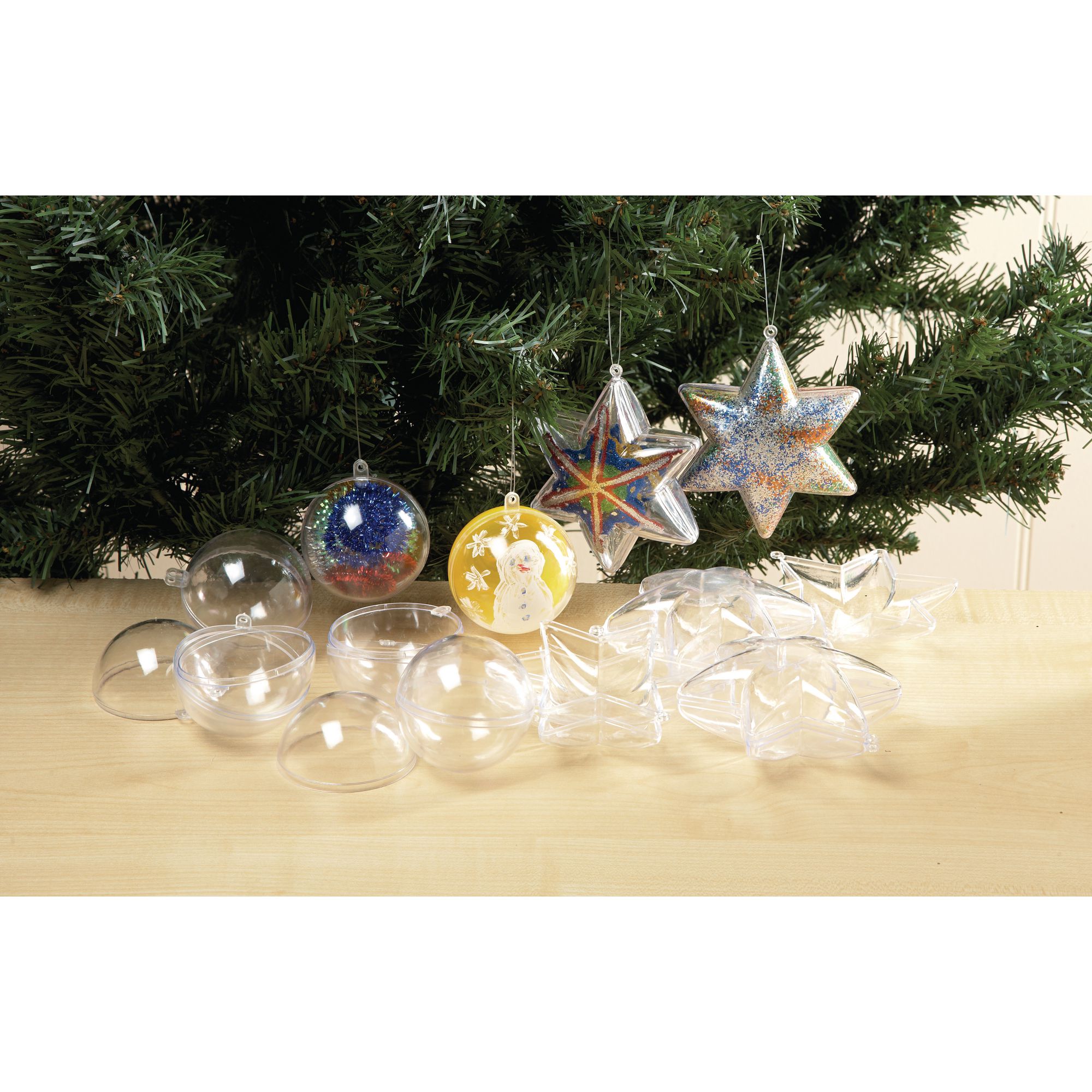 Collage Ornaments Star PK12