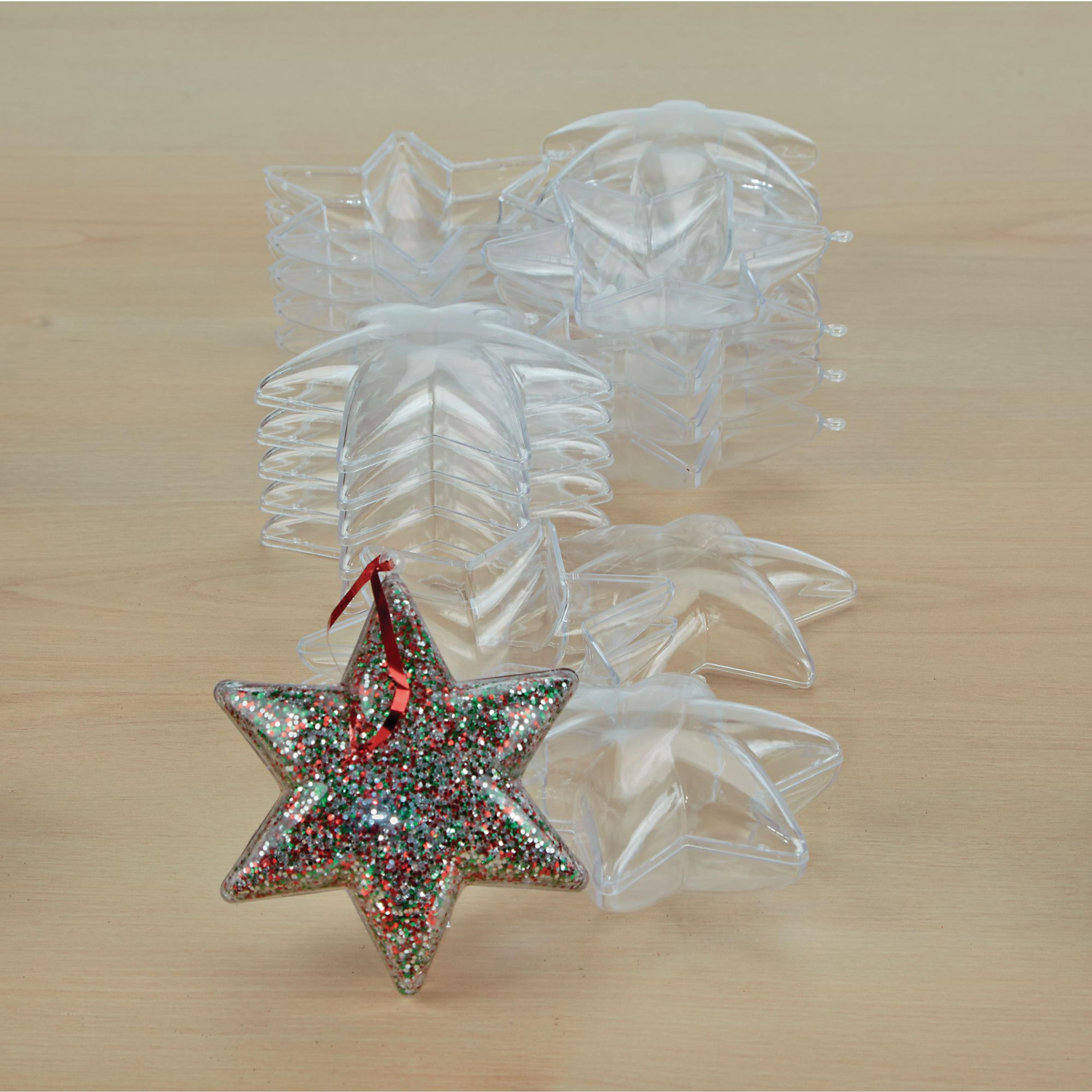 Christmas Collage Star - Pack of 12