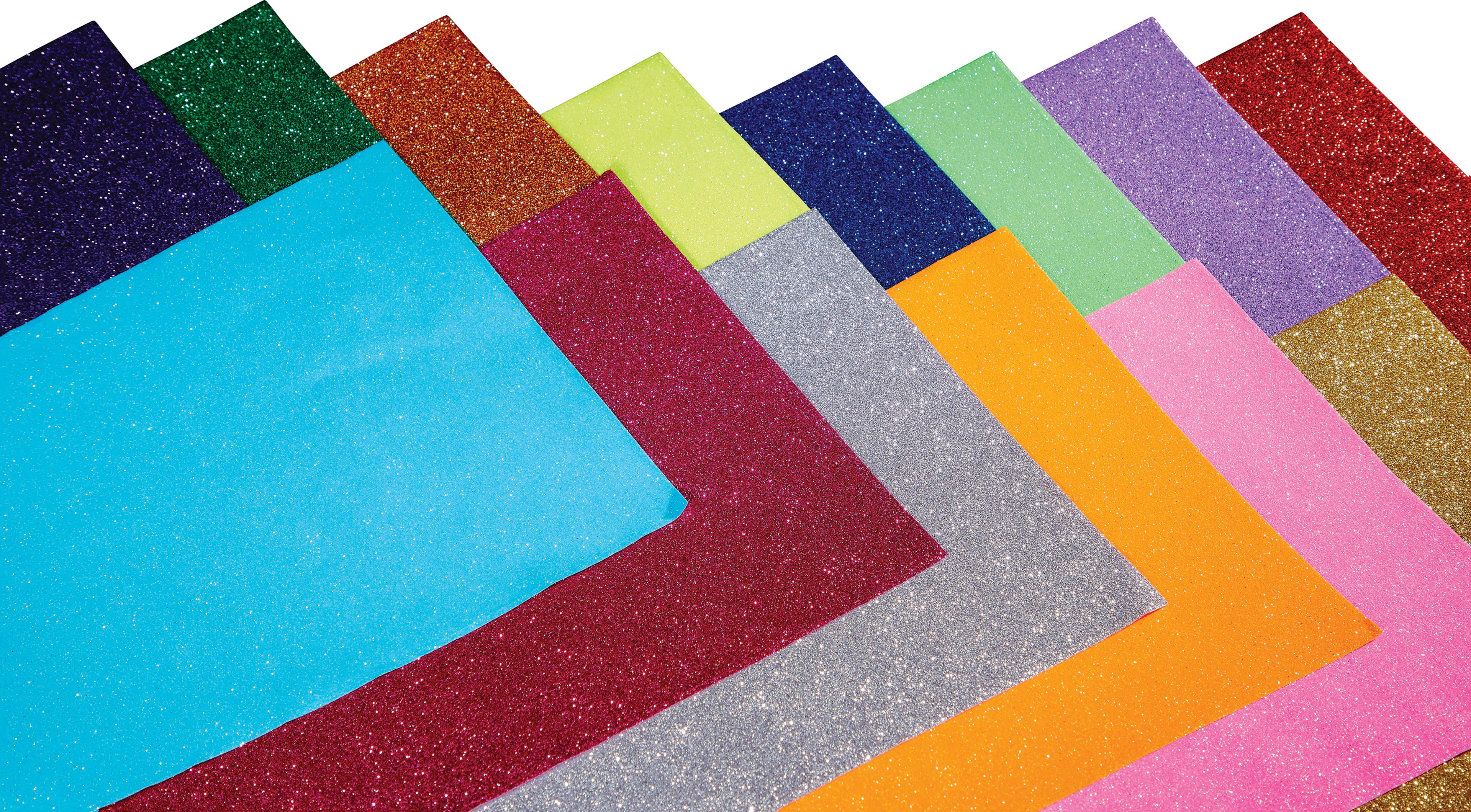 Glitter Paper - A4 - Pack of 30