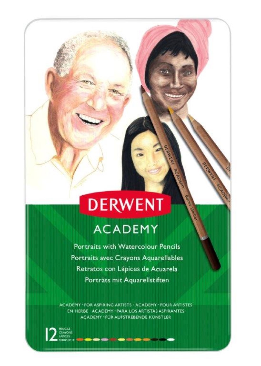 Derwent Acad Skintones Pencils