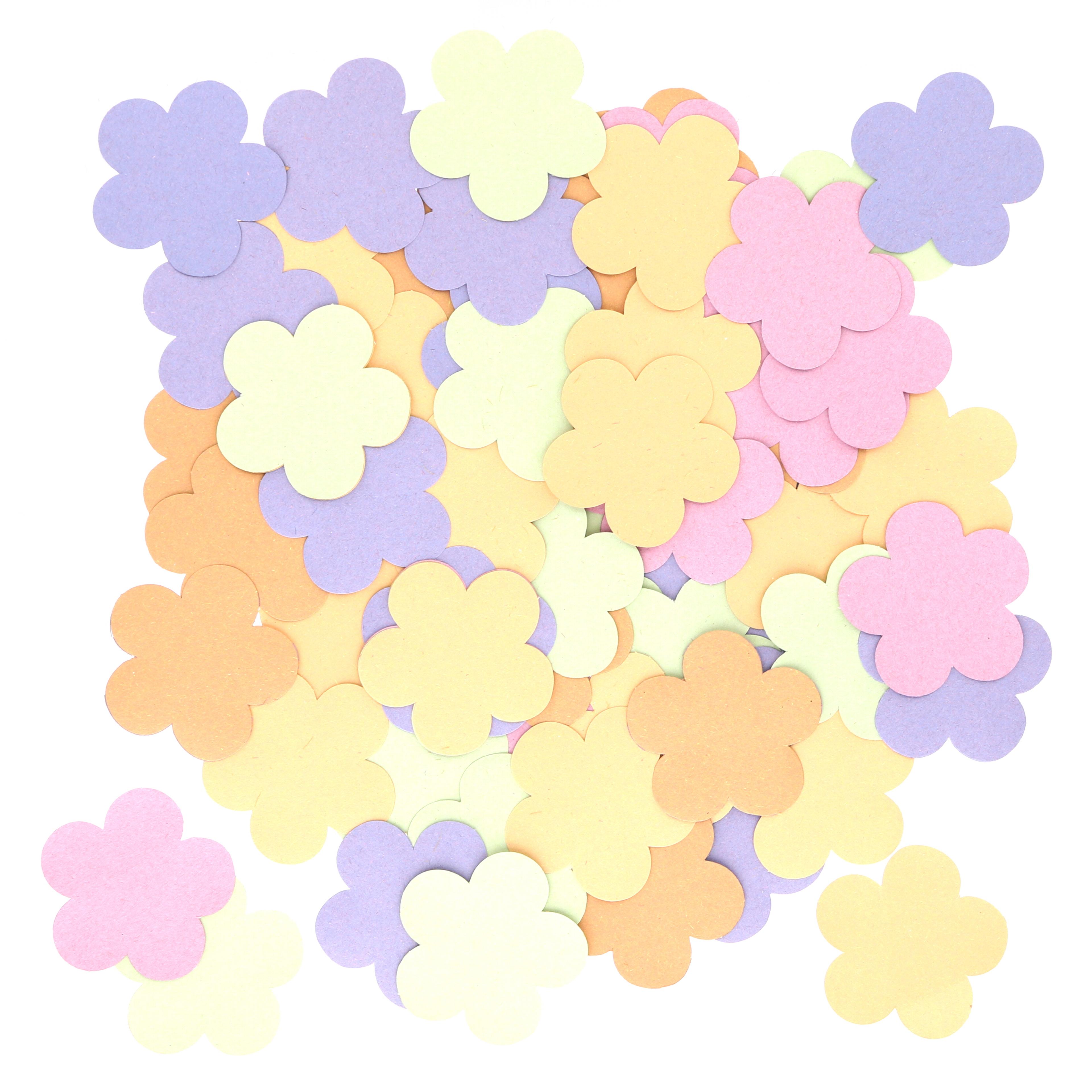 Display Flowers Paper Shapes - Pack of 500