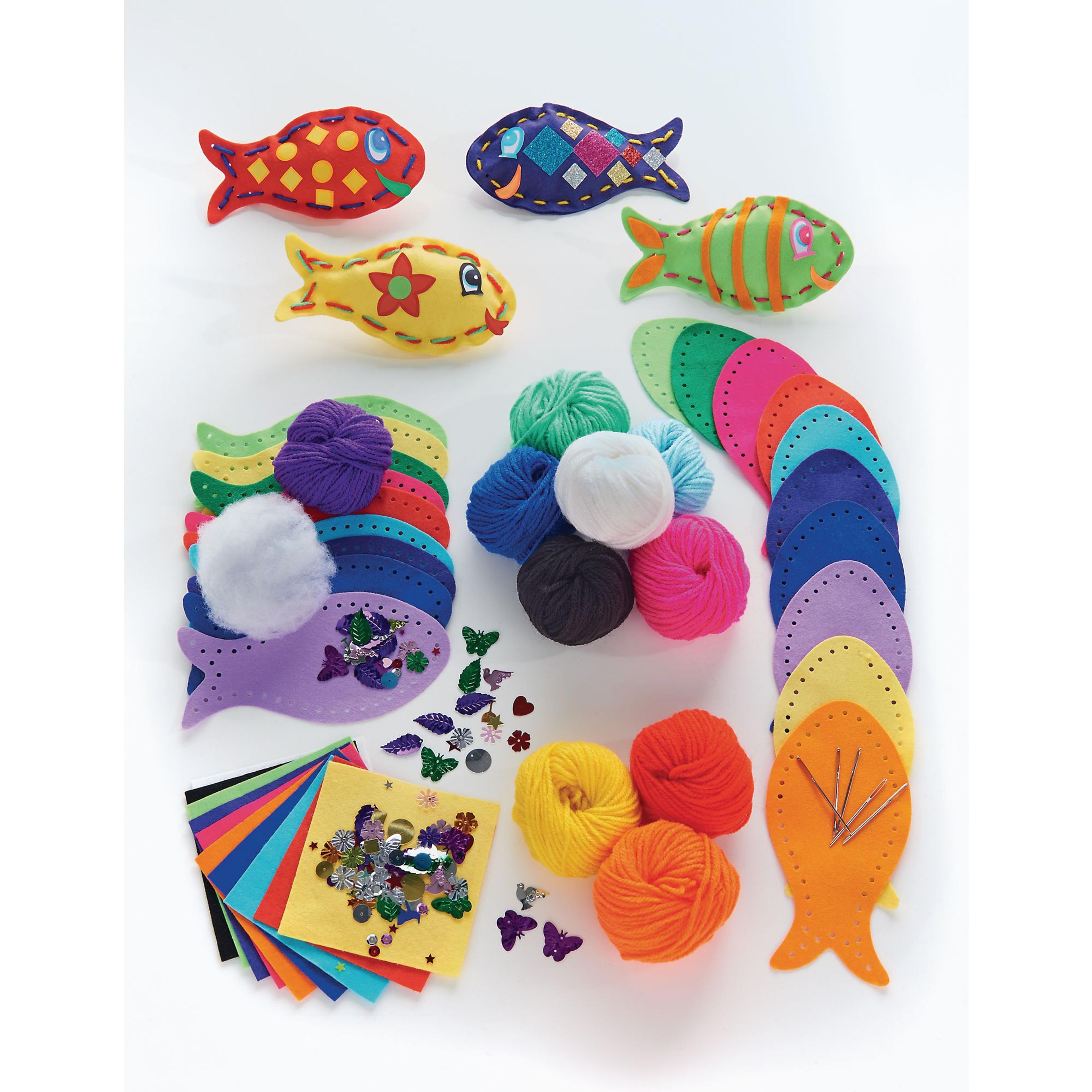 Felt Fish - Pack of 30