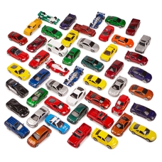 Authentic Die-Cast Vehicles - Pack of 50
