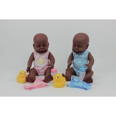 dollsworld Clothed Newborn Dolls - Black Boy