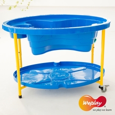 WePlay Adjustable Sand and Water Play Tables - Blue