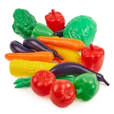 Plastic Vegetable Pack from Hope Education  - 20 Pieces 