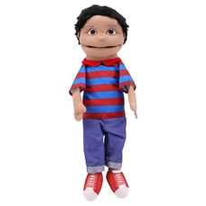 Giant Multicultural Hand Puppets - Brown Boy