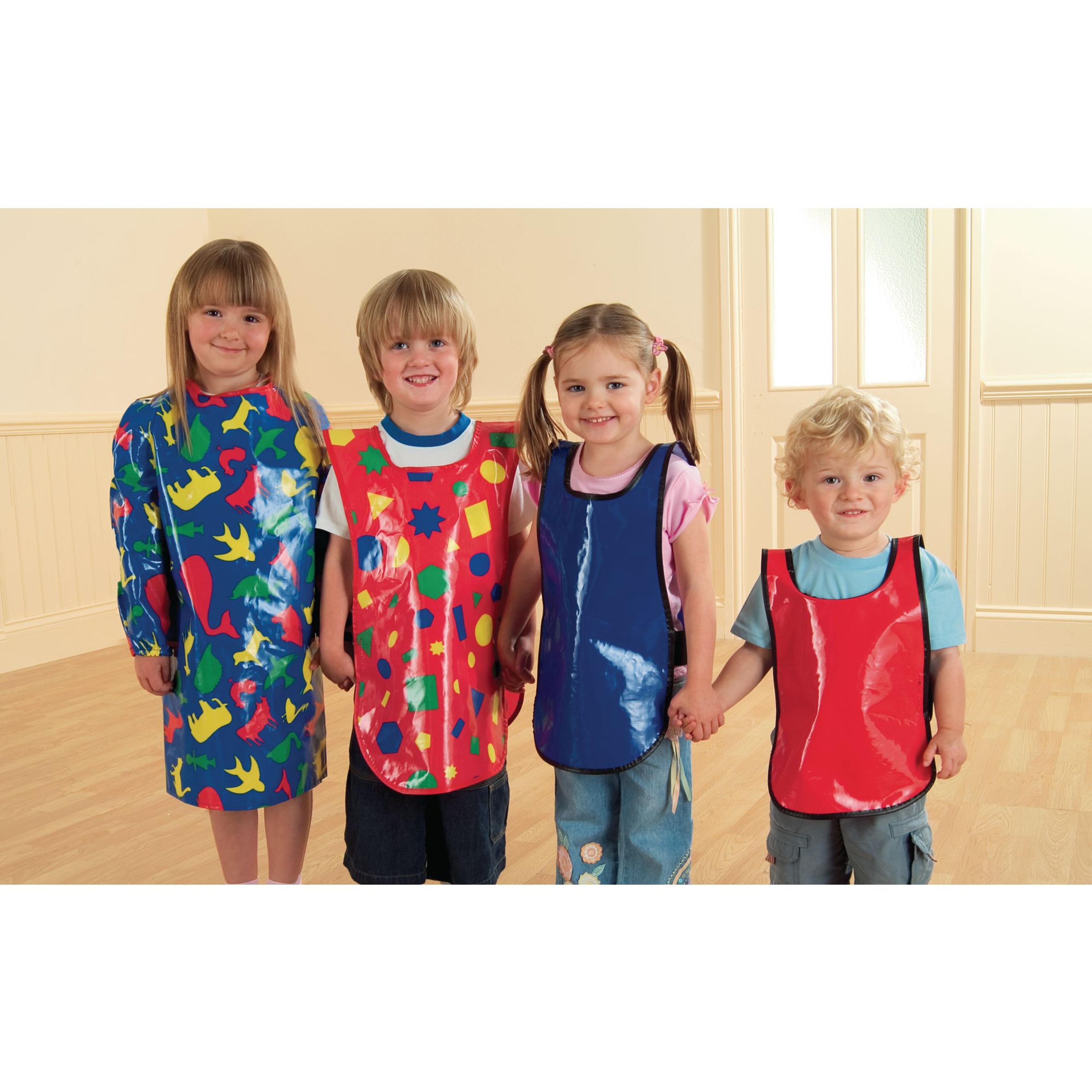 Tiny PVC Tabard - Red -12-18 Months