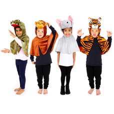 Jungle Capes - 3-5 Years - Pack of 4