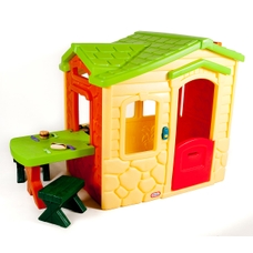 Little Tikes Picnic on the Patio Playhouse Natural 