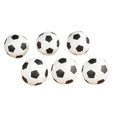 Findel Everyday Football Pack - Black/White - 167mm - Pack of 6