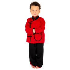 Multicultural Costumes - Tangzhuang Style Jacket and Trousers - 3-5 Years