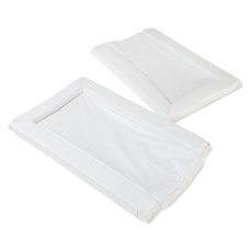 White Baby Changing Mats - Pack of 2