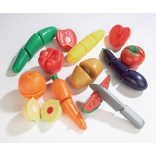 Cut ‘n’ Play Food Fruit and Vegetables from Hope Education - set of 12