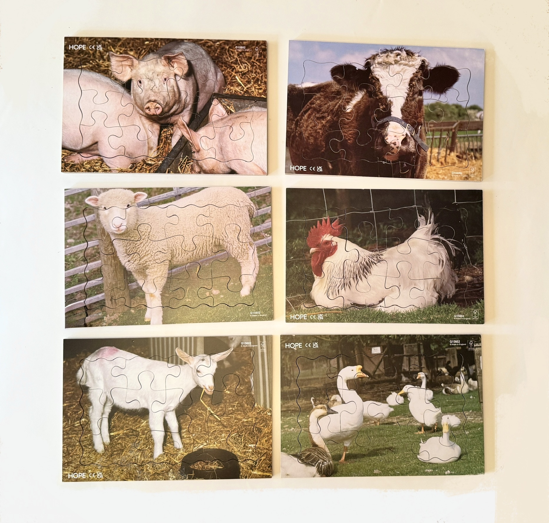 A Day At The Farm Puzzles