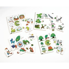 Just Jigsaws Life Cycle Puzzles - Pack of 4