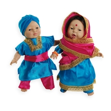 Children of the world Soft-bodied Dolls: Makali and Kanwar