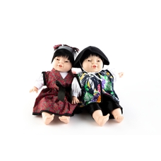 Children of the World Soft-bodied Dolls: Mei and Jian