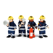 Tidlo Firefighters Pack of 4