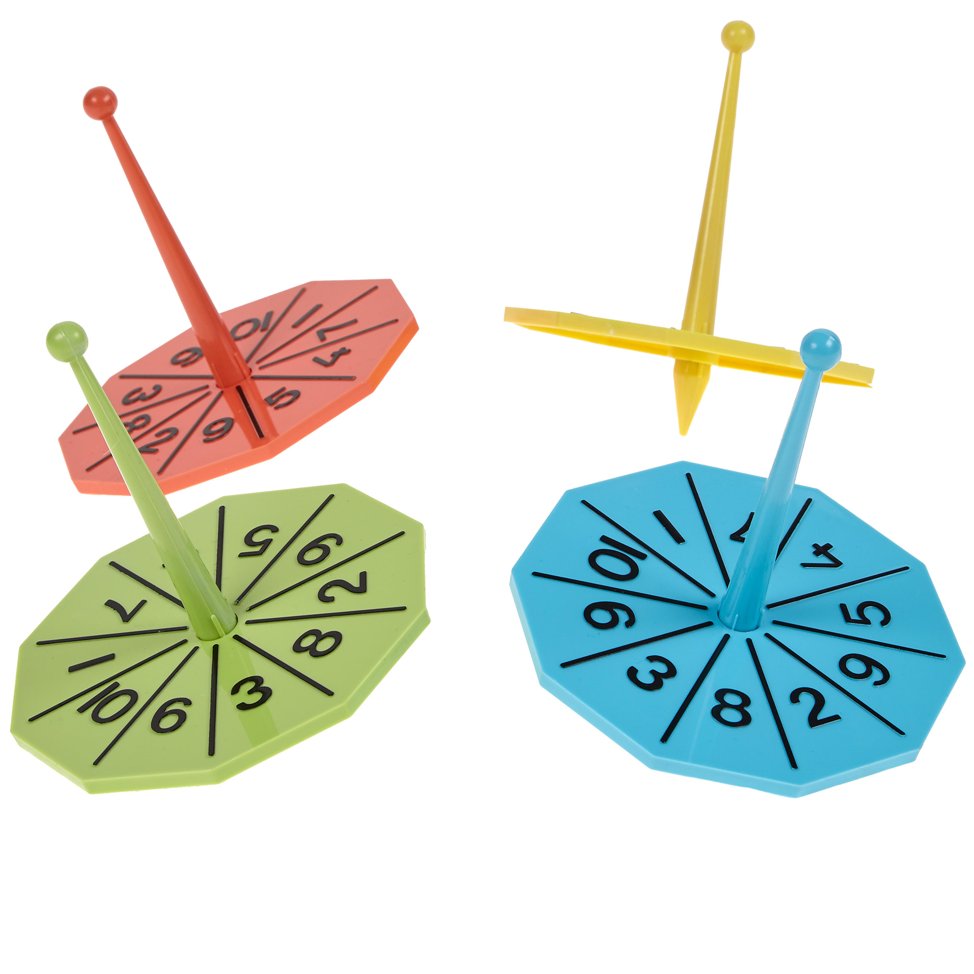 Plastic Spinner Set from Hope Education