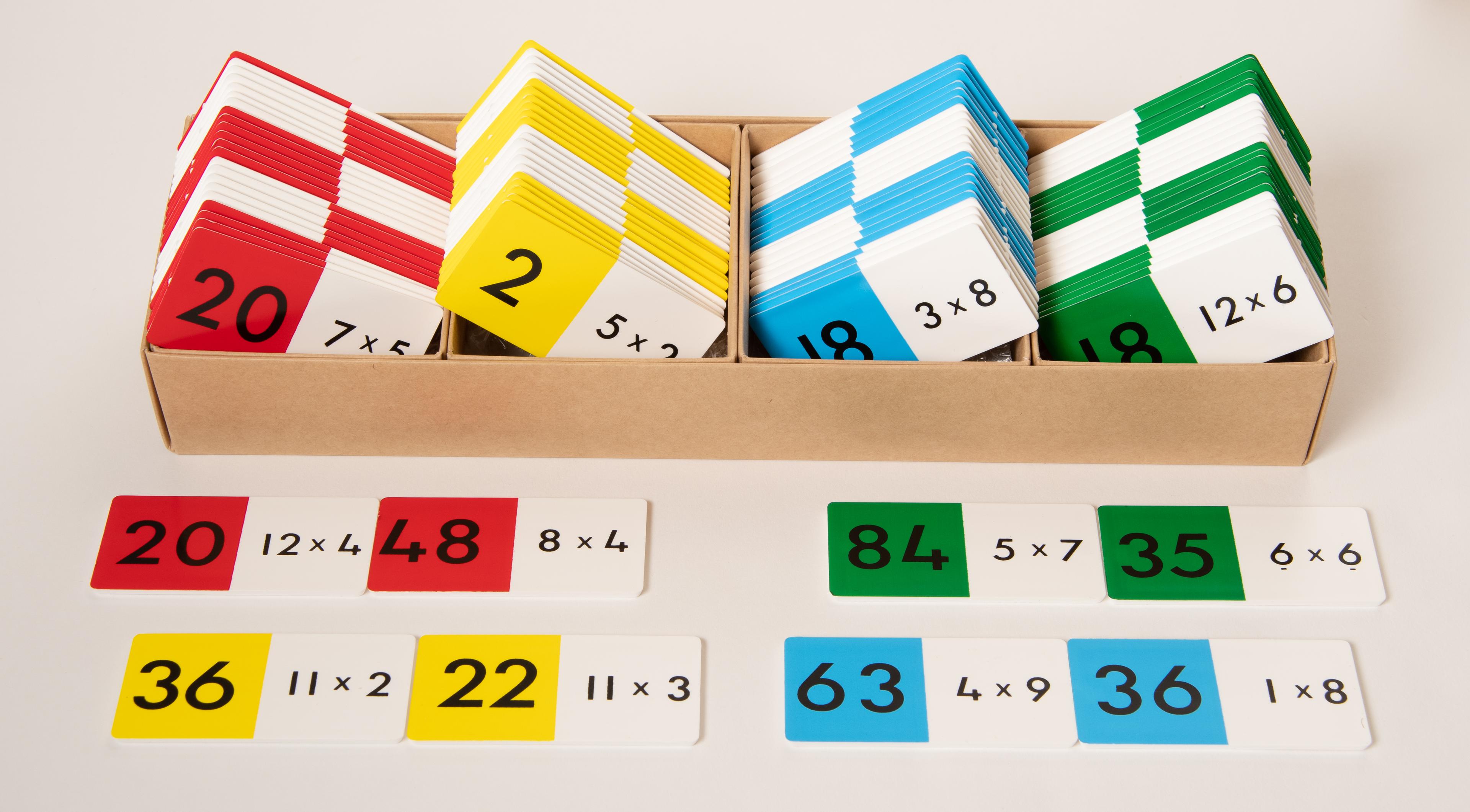 Learn Well Multiplication Dominoes