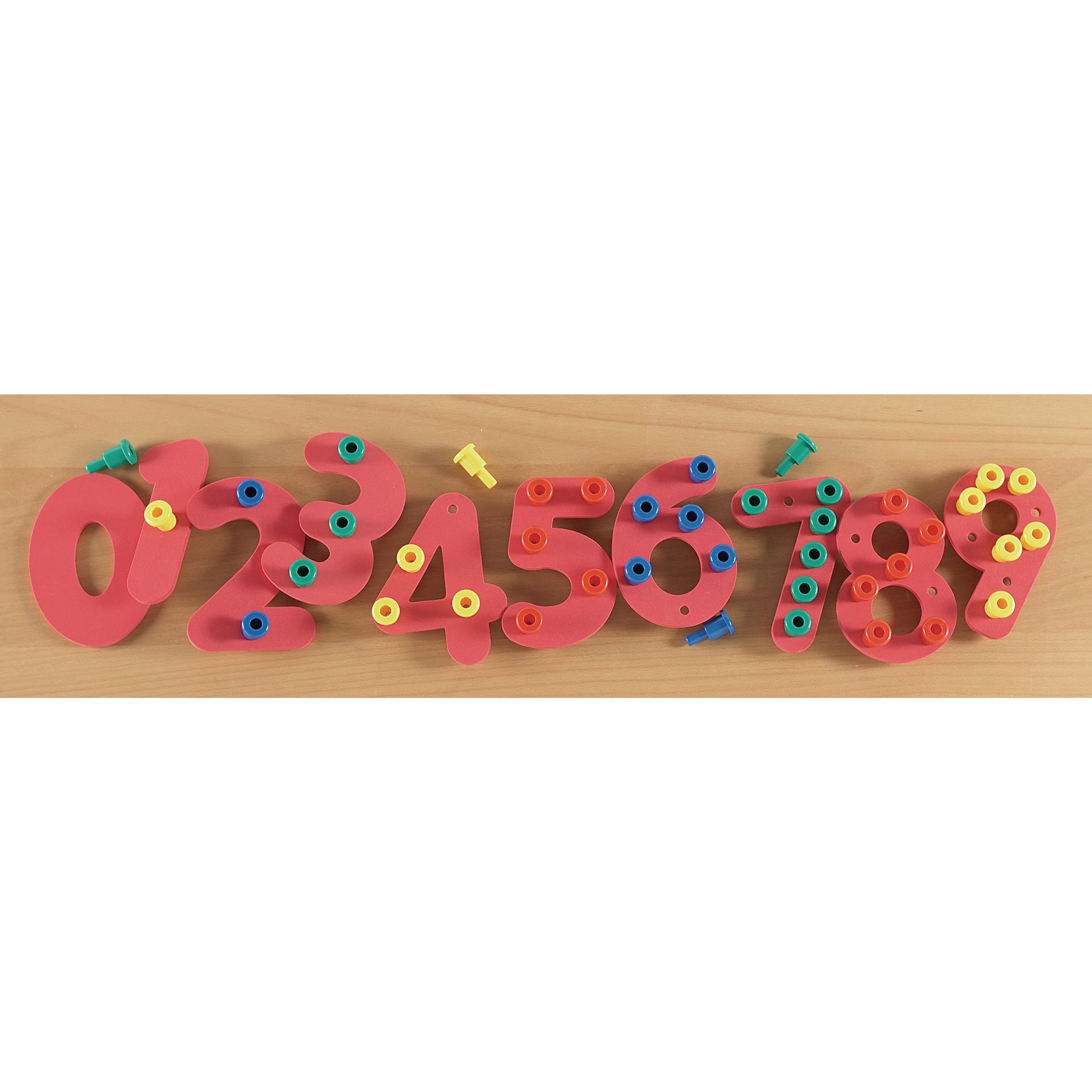 edx education Peg Numerals - 0-9