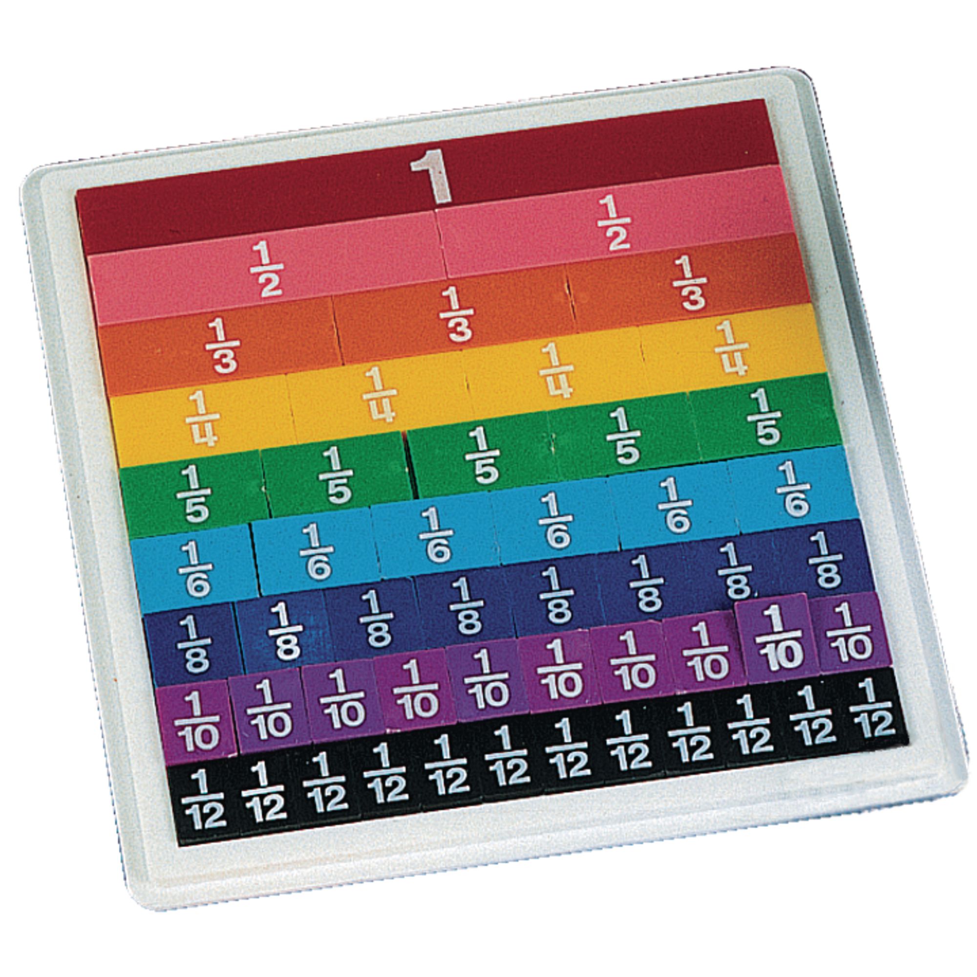 G170332 Rainbow Fraction Tiles GLS Educational Supplies