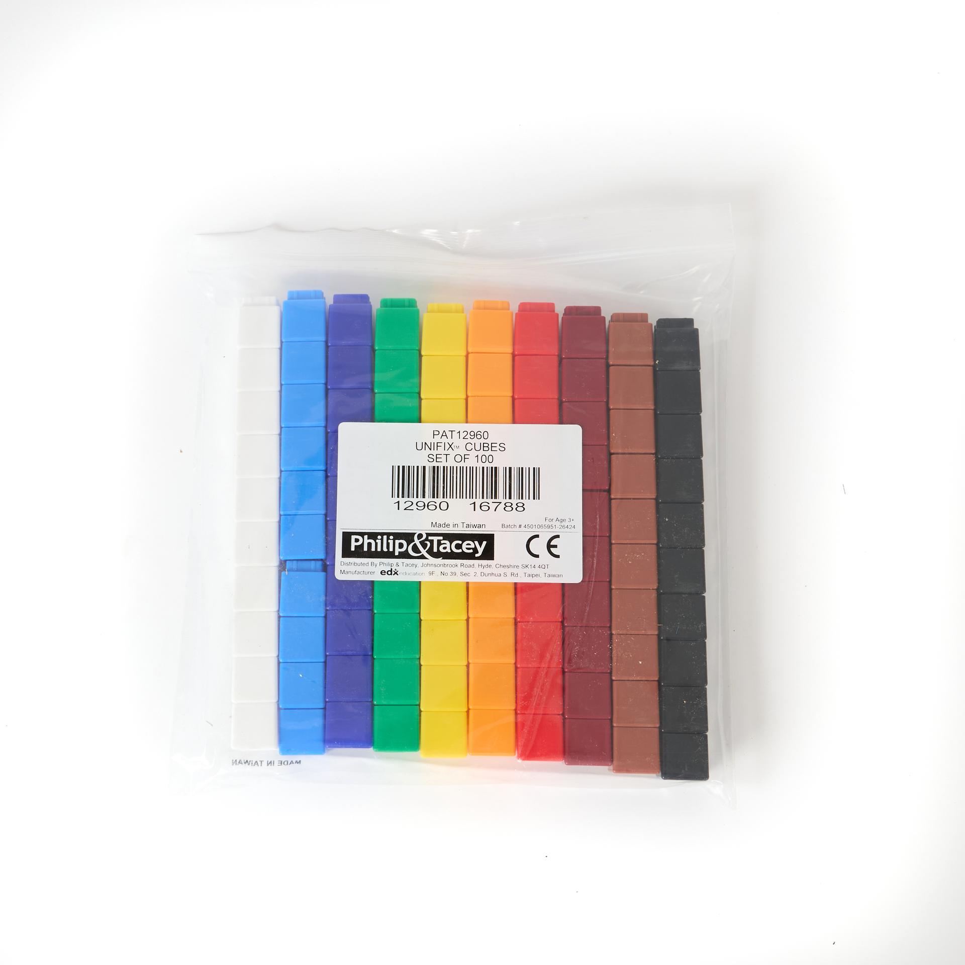 Unifix Cubes - Pack of 100 | HC1002655 | Findel Dryad