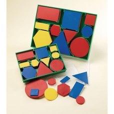 edx education Geometric Plastic Shapes - Large - Pack of 60